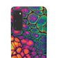 Bespattered Facade Neon Butterfly Snap Case