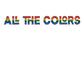 Bespattered Facade "All the Colors" Rainbow Embroidered Unisex Heavy Blend™ Hooded Sweatshirt