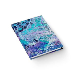 Bespattered Facade Galaxy Hardcover Notebook - Unlined (Blank) Pages