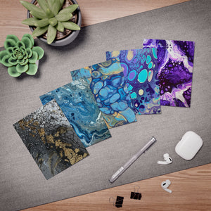 Bespattered Facade Multi-Design Greeting Cards (5-Pack) – Blank Inside