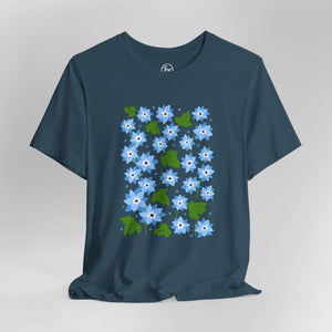 Delphinium Bella Canvas Unisex Jersey Short Sleeve Tee