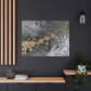 Bespattered Facade You're Golden Stretched Matte Canvas Art Prints | Multiple Sizes