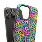 Bespattered Facade Candy Coated Neon Leopard MagSafe Tough Case
