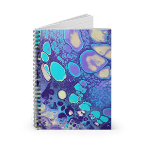 Bespattered Facade Persephone Spiral Notebook - Lined Pages