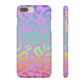 Bespattered Facade Rainbow Leopard Snap Case