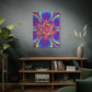 Bespattered Facade Fluid Art Abstract Painting Stretched Matte Canvas Art Prints | Multiple Sizes