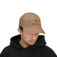 Childless Dog Dude Rainbow Embroidered Classic Cap (10 Hat Colors)