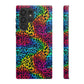 Bespattered Facade Rainbow Animal Print Tough Case