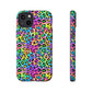 Bespattered Facade Candy Coated Neon Leopard Tough Case