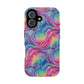 Bespattered Facade Rainbow Nebula Impact-Resistant Case