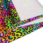 Bespattered Facade Neon Leopard Table Runner (2 sizes)