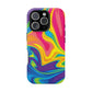 Bespattered Facade Vibrant Flow Impact-Resistant Case