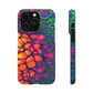 Bespattered Facade Neon Butterfly Snap Case