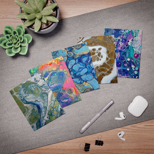 Bespattered Facade Multi-Design Greeting Cards (5-Pack) – Blank Inside