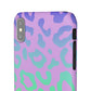 Bespattered Facade Rainbow Leopard Snap Case