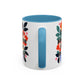 "I'm a Sensitive Little Menace" Rainbow Flowers Mug | Eight Colors | 11oz or 15oz