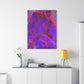 Bespattered Facade Resin Petri Macro Photograph Stretched Matte Canvas Art Prints | Multiple Sizes
