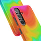 Bespattered Facade Rainbow Heat Map Snap Case