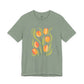 Tulips Bella Canvas Unisex Jersey Short Sleeve Tee
