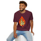 Bespattered Facade Set the World on Fire Flaming Match Unisex Softstyle T-Shirt