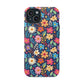 Bespattered Facade Colorful Flowers Impact-Resistant Case