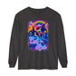 Bespattered Facade "Eat the Rich" Orcas 100% Cotton Comfort Colors Long-Sleeve Shirt