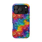 Bespattered Facade Rainbow Swirls MagSafe Tough Case
