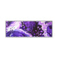 Bespattered Facade Purple Haze Framed Canvas Art Print | 3 Frame Colors | Multiple Sizes