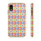 Bespattered Facade Geometric Rainbow Mosaic Tough Case