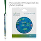 Monet Water Lilies Porcelain Keepsake Ornament – Flat Ceramic, Gift-Ready