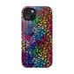 Bespattered Facade Rainbow Paint Splatter Leopard Impact-Resistant Case