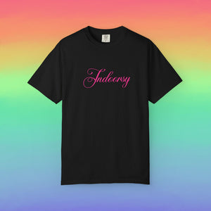 Bespattered Facade Fancy Pink Indoorsy Colorful Premium Unisex Comfort Colors Garment Dyed 100% Cotton T-Shirt