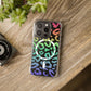 Bespattered Facade Bright Rainbow Leopard MagSafe Clear Impact Case