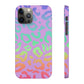 Bespattered Facade Rainbow Leopard Snap Case