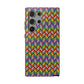 Bespattered Facade Rainbow Chevron Tiles Impact-Resistant Case