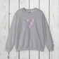 Bespattered Facade Protect the Dolls LGBTQ+ Pride Trans Support Embroidered Crewneck Sweatshirt