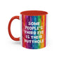 Bespattered Facade All-Seeing Butthole Rainbow Mug | Eight Colors | 11oz or 15oz