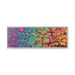 Bespattered Facade Neon Goodness Framed Canvas Art Print | 3 Frame Colors | Multiple Sizes