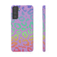 Bespattered Facade Rainbow Leopard Snap Case