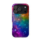 Bespattered Facade Rainbow Universe Impact-Resistant Case