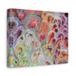 Bespattered Facade Dragon Scales Stretched Matte Canvas Art Prints | Multiple Sizes