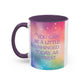 Bespattered Facade Treat Yourself Pastel Rainbow Mug | Three Colors | 11oz or 15oz