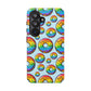 Bespattered Facade Rainbow Sprinkle Donut Tough Case