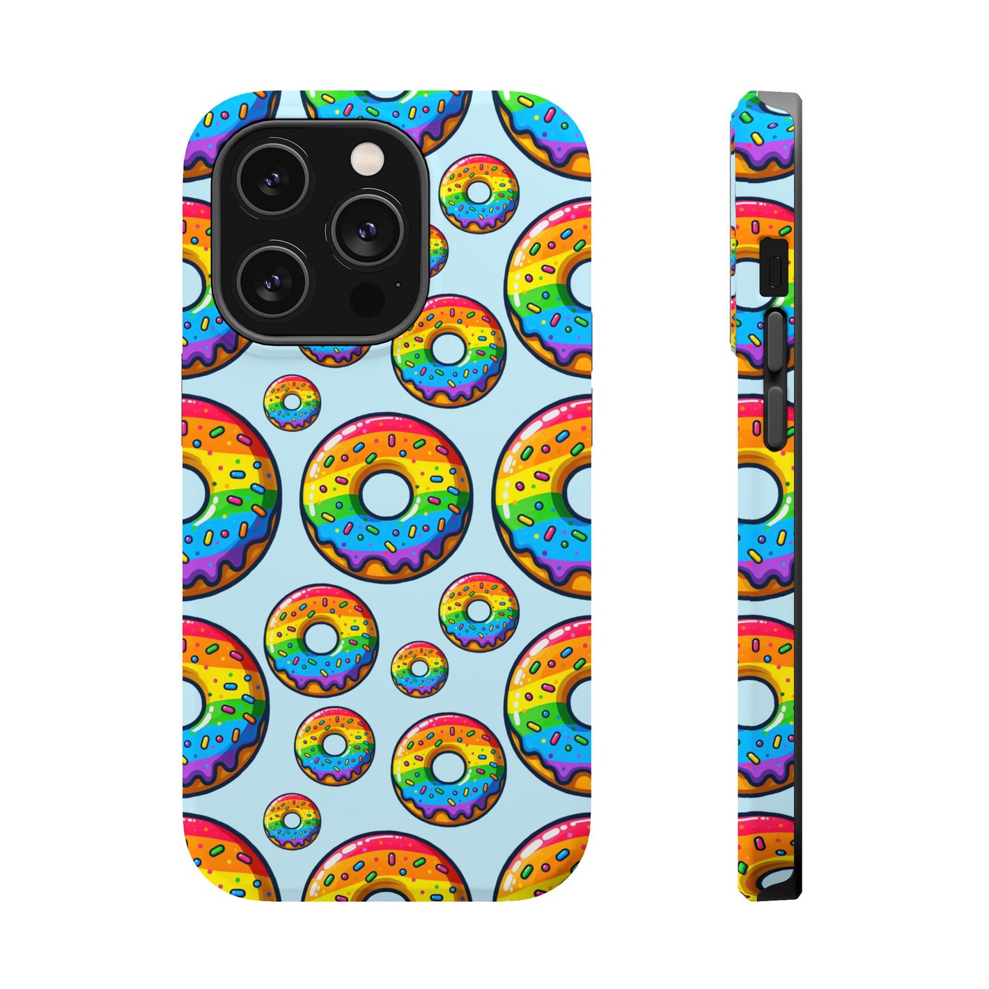 Bespattered Facade Rainbow Sprinkle Donut MagSafe Tough Case