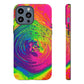 Bespattered Facade Tasty Neon Swirl Tough Case
