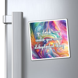 Bespattered Facade "Drink Some Water" Refrigerator Magnet
