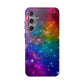 Bespattered Facade Rainbow Universe Impact-Resistant Case