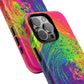 Bespattered Facade Tasty Neon Swirl Tough Case