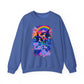 Bespattered Facade Whimsical "Eat the Rich" Orcas Unisex Heavy Blend™ Crewneck Sweatshirt