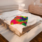 Bespattered Facade Tasty Neons Velveteen Plush Blanket | 3 Sizes